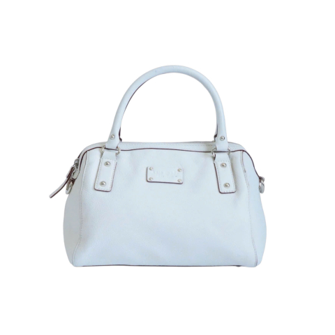 Kate Spade handbag leather white