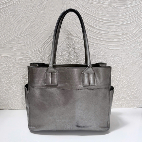 HIROFU Leather Tote Bag