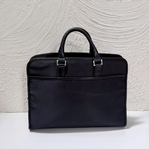 Burberry Black Label Nylon Briefcase