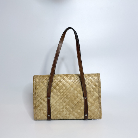Kate Spade Vintage Woven Straw/Wicker Shoulder Bag