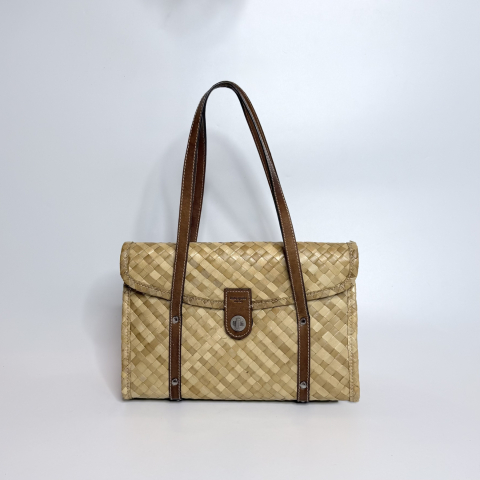 Kate Spade Vintage Woven Straw/Wicker Shoulder Bag
