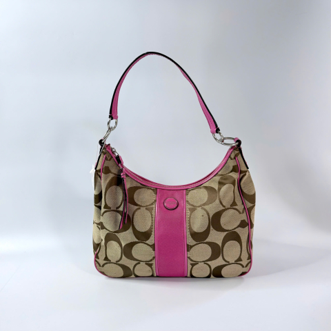 Coach Chelsea Heritage Stripe Hobo Bag