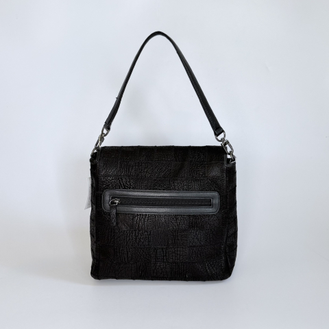 Vintage Shark Skin Flap Shoulder