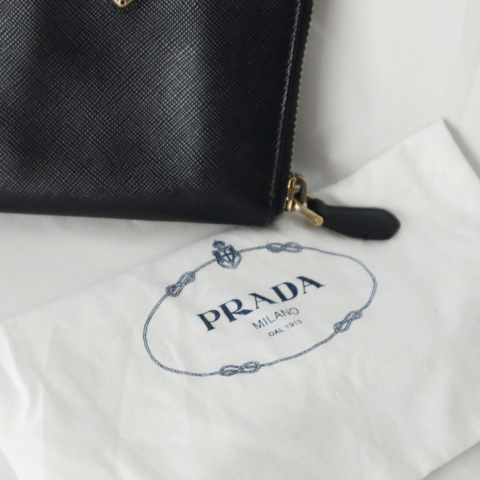 Prada Zip Around Wallet