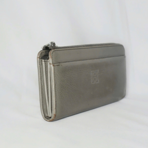 Hirofu Leather Long wallet