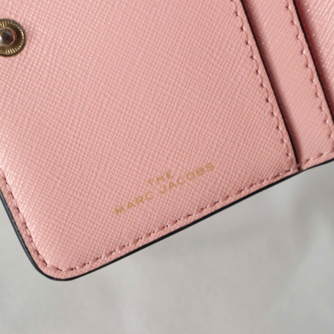 Marc Jacobs Saffiano Snapshot Mini Compact Wallet