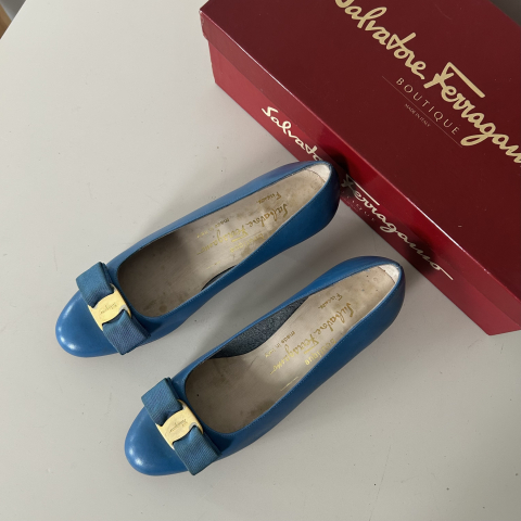 Salvatore Ferragamo Vara Bow ballet flat
