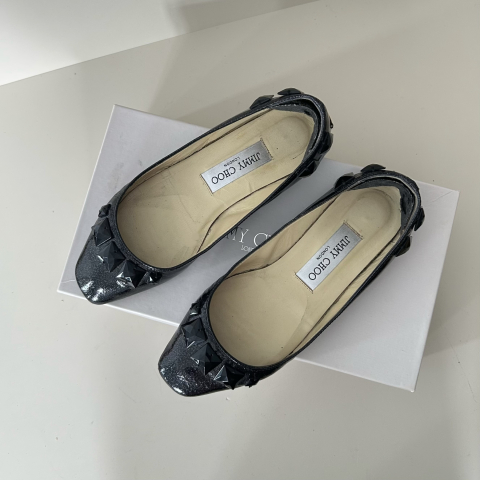 Jimmy Choo Patent Leather Ballet Flats