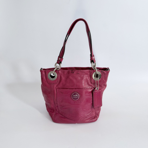 Coach Alex Patent Leather Tote
