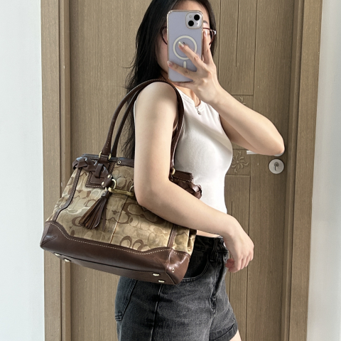 Coach Satchel Top Handle Handbag