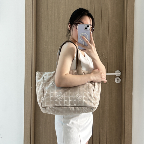 Chanel New Travel Line Tote Bag 