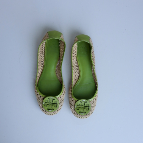 Tory Burch Rory Crochet Flats