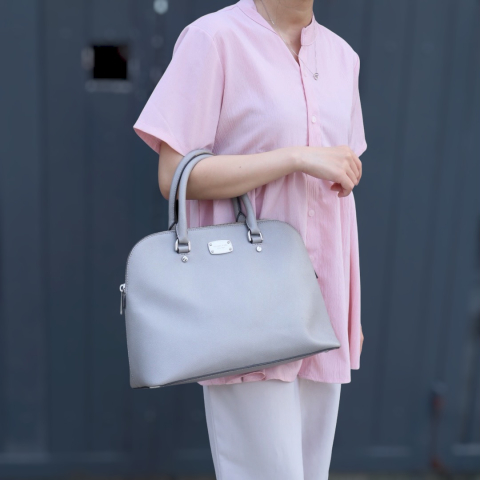  Michael Kors Cindy Large Saffiano Leather Satchel