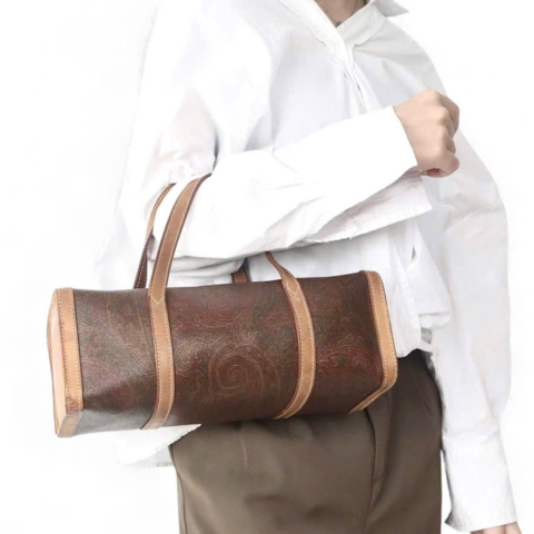 Etro Milano Papillon Mini Boston Handbag