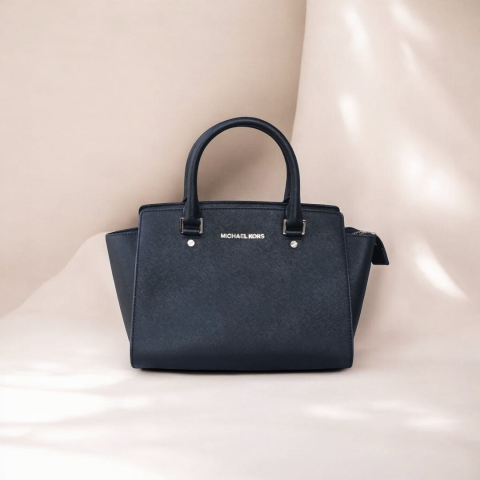 Michael Kors SELMA LG TZ SATCHEL Shoulder Bag