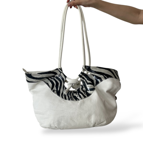 Brbios Zebra Pattern Tote Bag