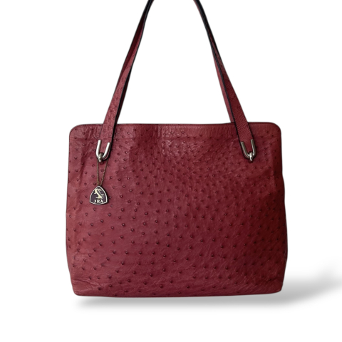 Osttich Leather Handbag