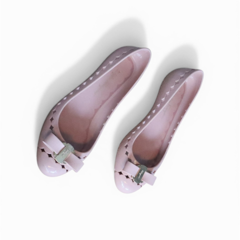 Salvatore Ferragamo Vara Bow Jelly Ballet Flat