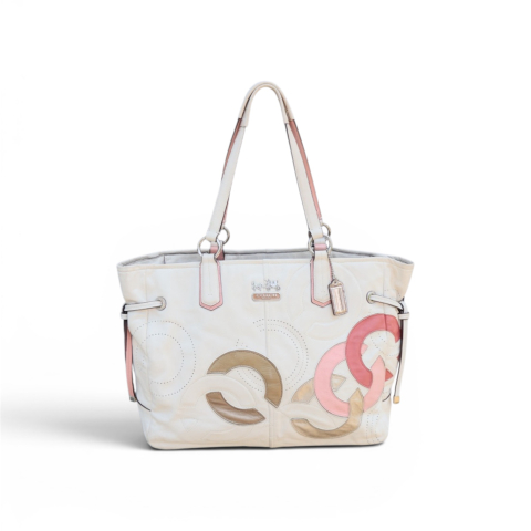 Rare Coach Op Art Tote Bag