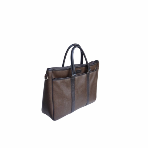 COACH Business Bag Briefcase Heritage Check