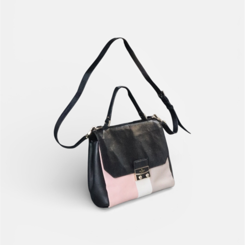 Kate Spade New York Violet Drive Stripe Kinslee Satchel. 