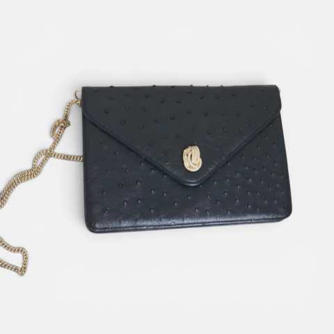 Genuine Ostrich Handbag