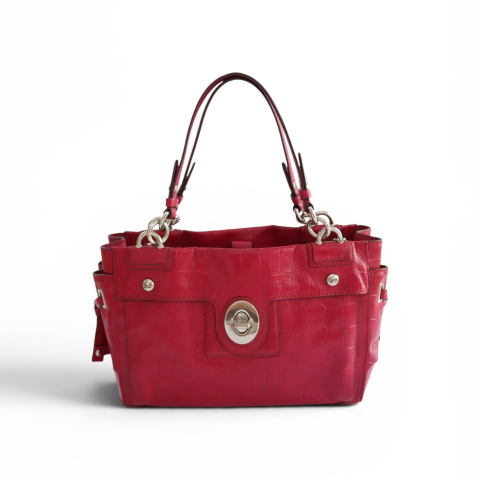Coach Legacy Croc-Embossed Carryall Bag