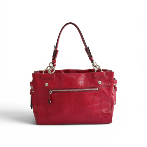 Coach Legacy Croc-Embossed Carryall Bag