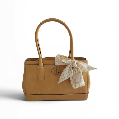 Coach Hamptons Madeline Leather Tote