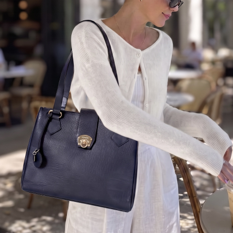 Marie Claire Blue Bag